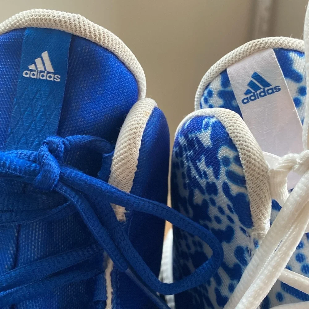 Adidas Light Em Up 2 Blue Basketball Bounce Shoes Sneakers, Men’s 13.5